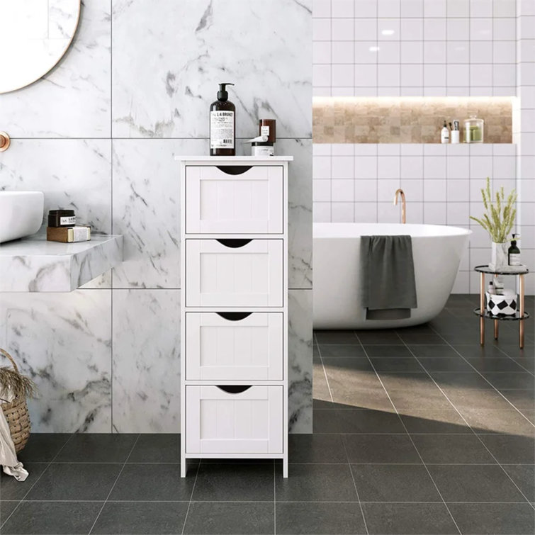 Latitude Run® Solid Wood Freestanding Bathroom Wayfair